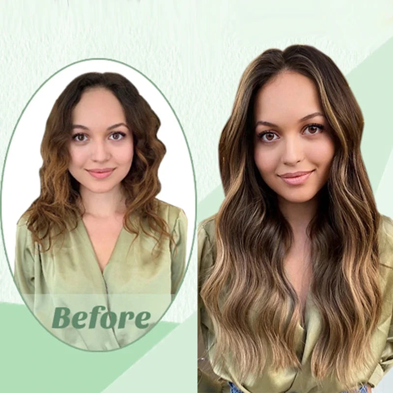 Human Hair Clip In Extensions