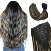 Human Hair Clip In Extensions